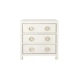 Astley Upholstered Bedside Table Natural