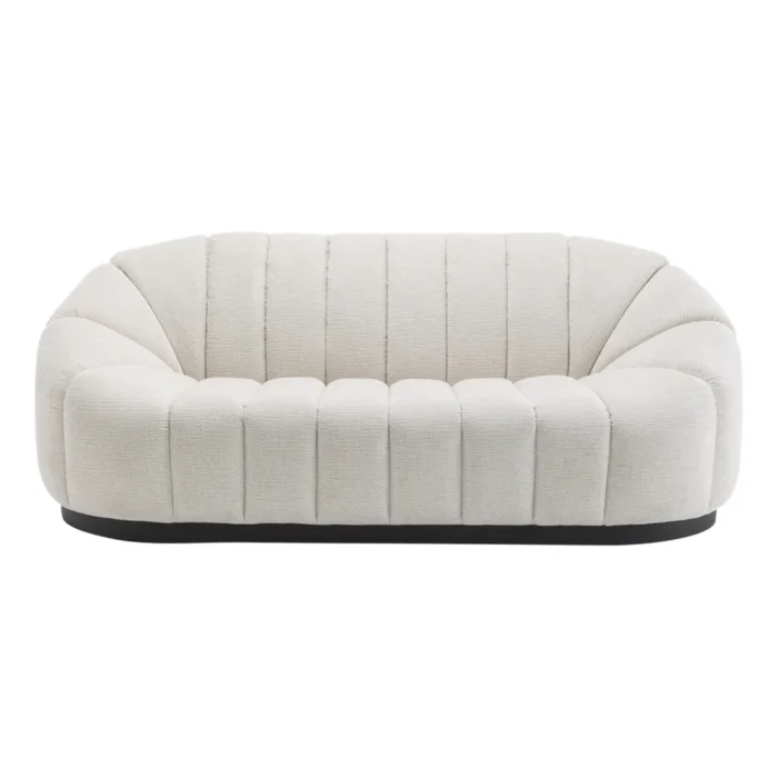 Avalon 2.5 Seater Sofa – Cream Chenille