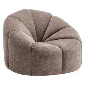 Avalon Swivel Occasional Chair Mink Chenille1