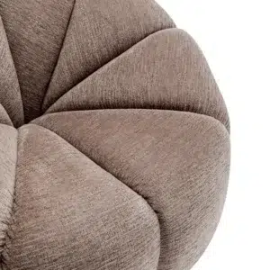 Avalon Swivel Occasional Chair Mink Chenille4