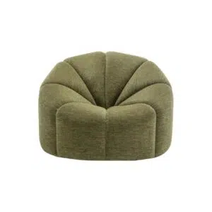 Avalon Swivel Occasional Chair Olive Chenille