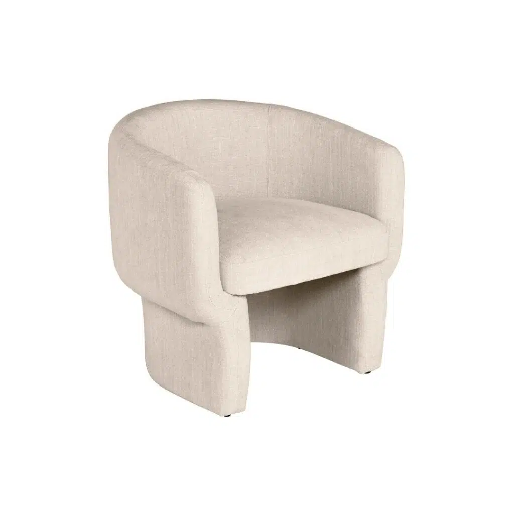 Avenue Arm Chair Natural Chenille