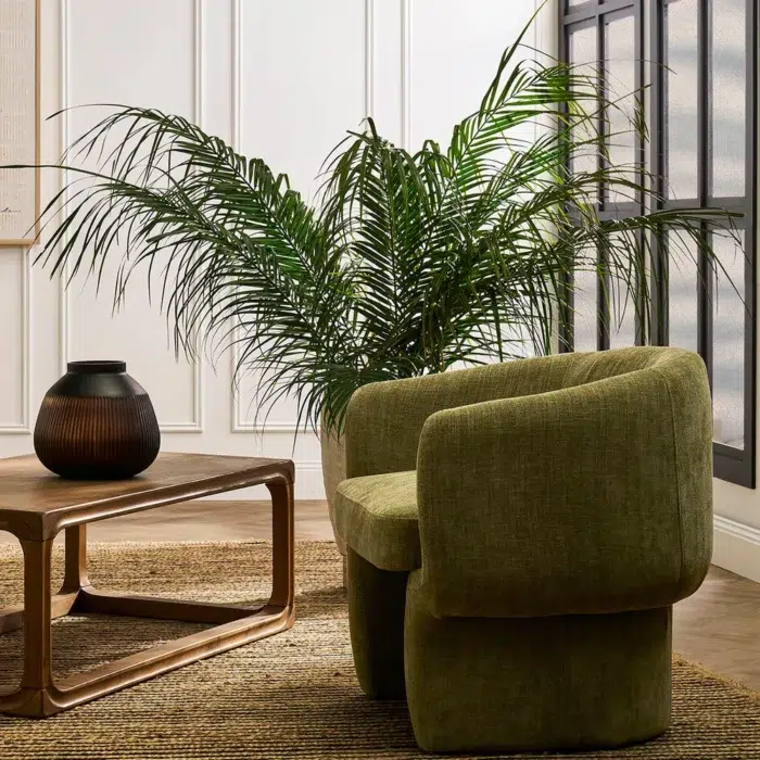 Avenue Arm Chair Sage Chenille3