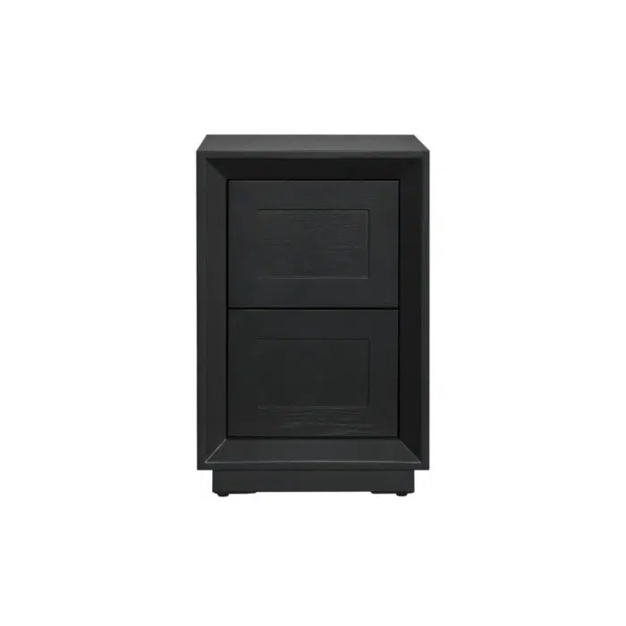 Balmain Bedside Table – Petite Black