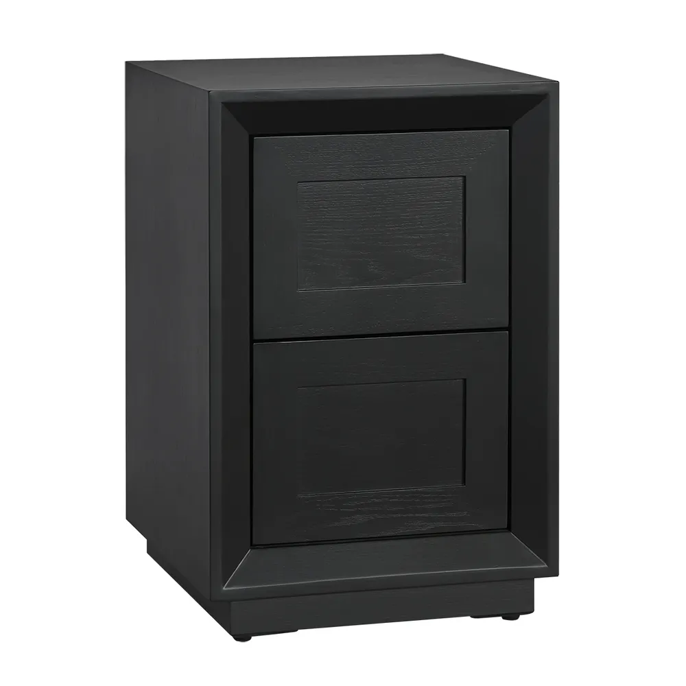 Balmain Bedside Table Petite Black1
