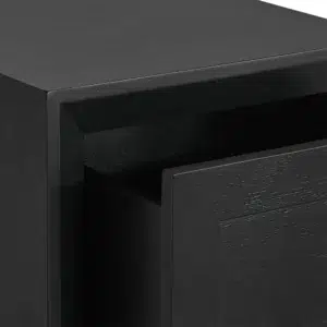 Balmain Bedside Table Petite Black3