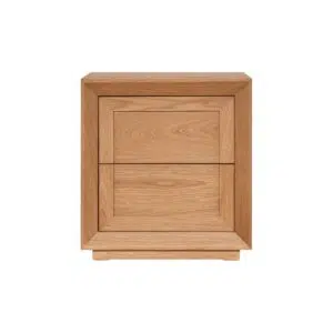 Balmain Tall Bedside Table Natural Oak