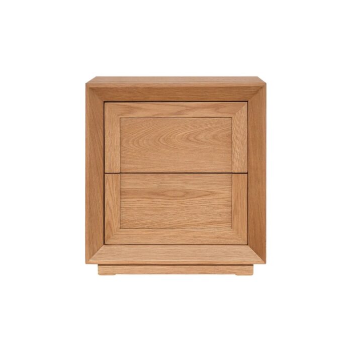 Balmain Tall Bedside Table – Natural Oak