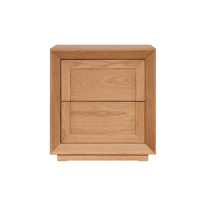 Balmain Tall Bedside Table – Natural Oak