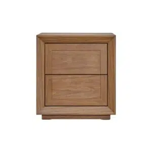 Balmain Tall Bedside Table Walnut