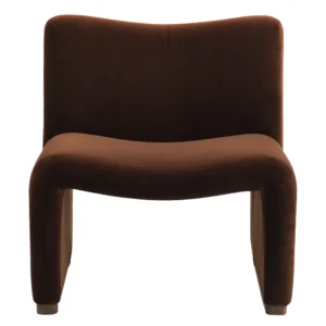 Beau Occasional Chair Dark Chocolate Velvet2
