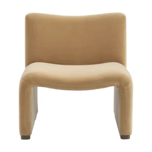 Beau Occasional Chair Ochre Velvet2