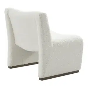 Beau Occasional Chair White Boucle6