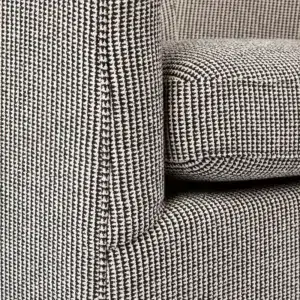 Belvedere Swivel Arm Chair Black4