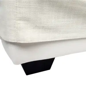 Birkshire 3 Seater Slip Cover Sofa Off White Linen5