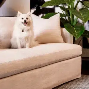 Birkshire 3 Seater Slip Cover Sofa Off White Linen7