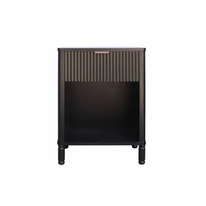 Cavallo Bedside Table – Black
