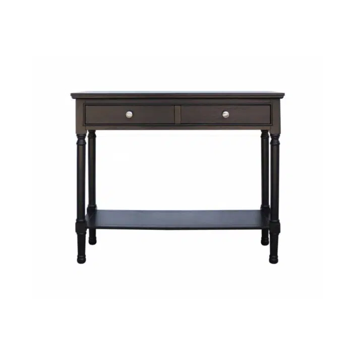 Carina Console Table 90cm – Black