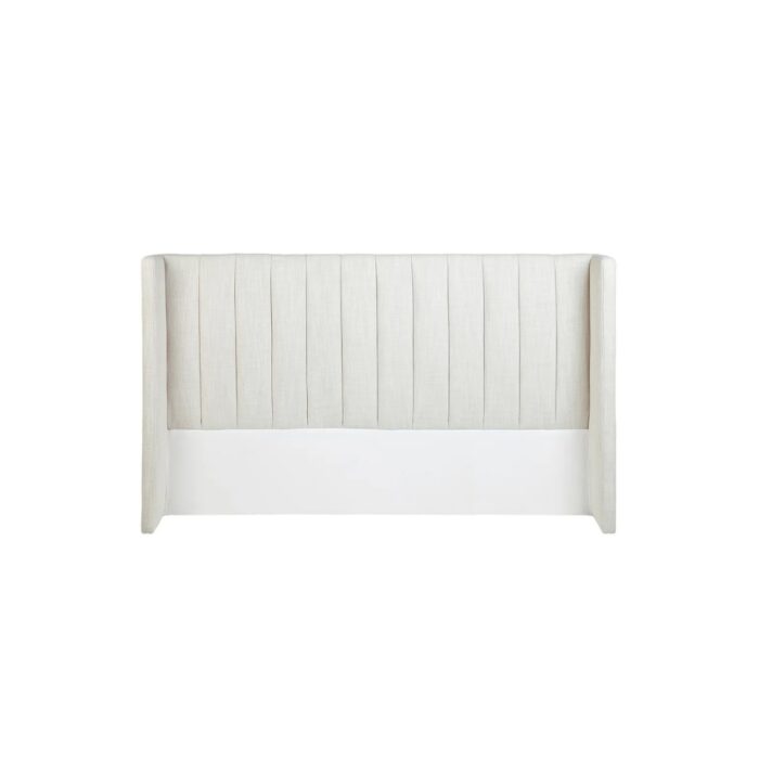 Central Park King Bedhead – Natural Linen