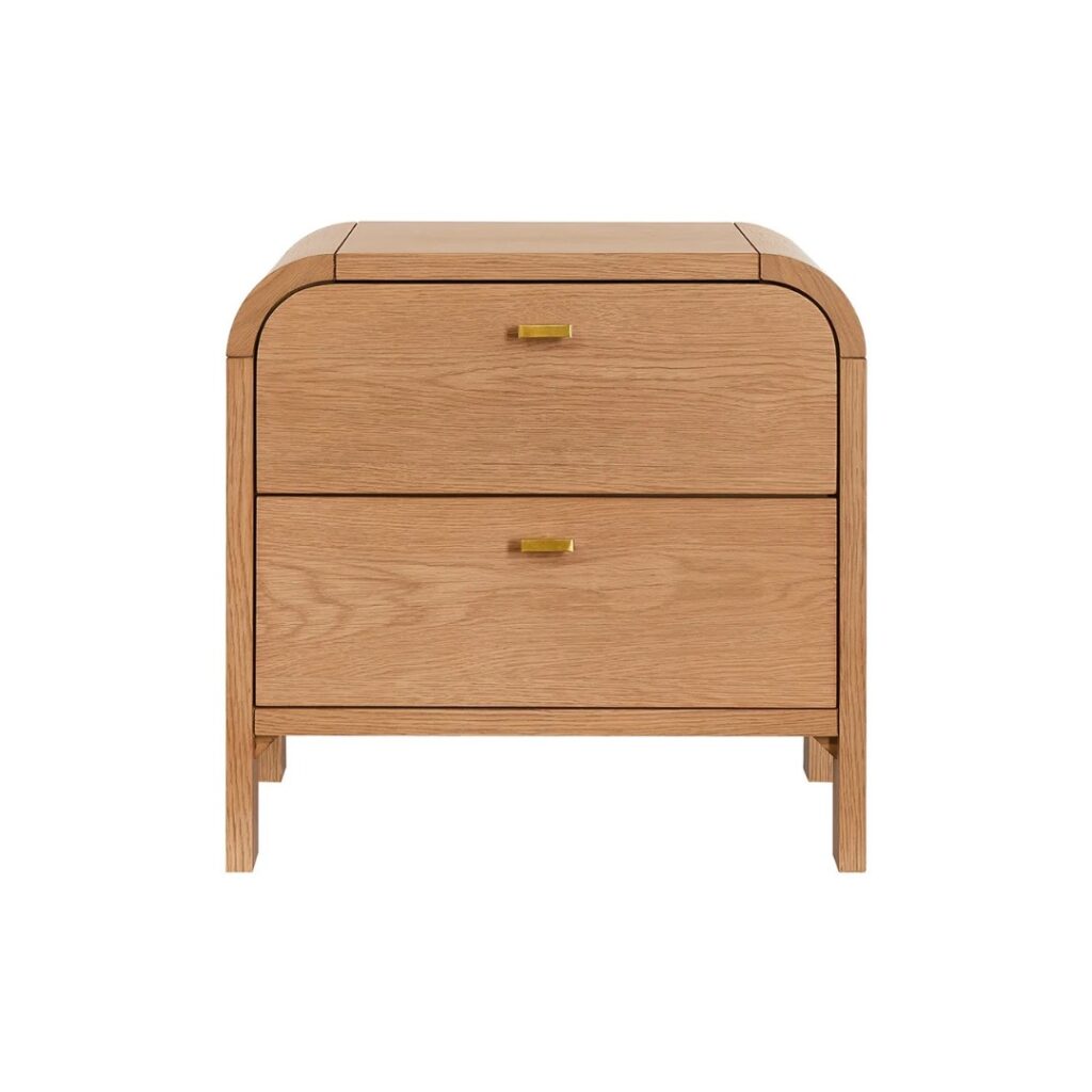 Chisholm Bedside Table Natural Oak