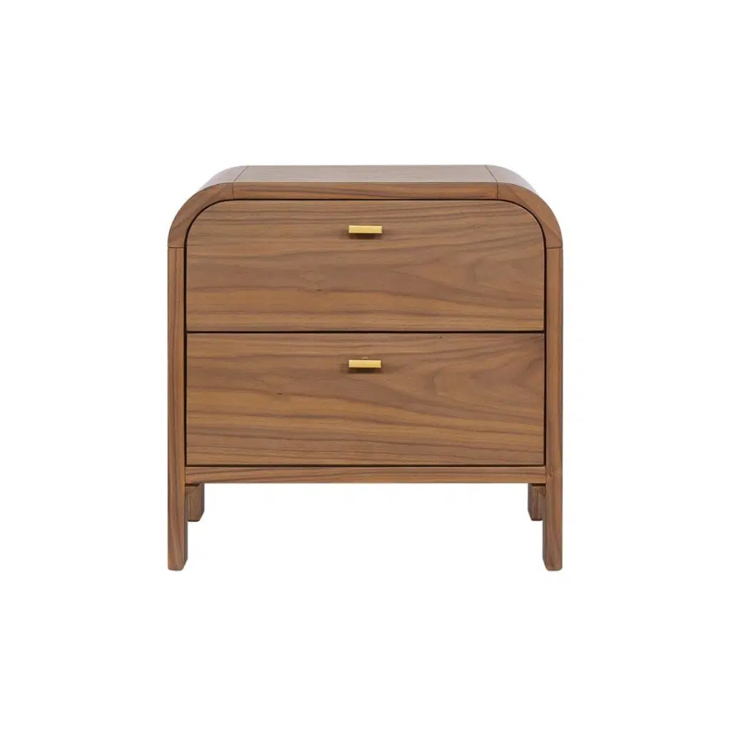 Chisholm Bedside Table Walnut