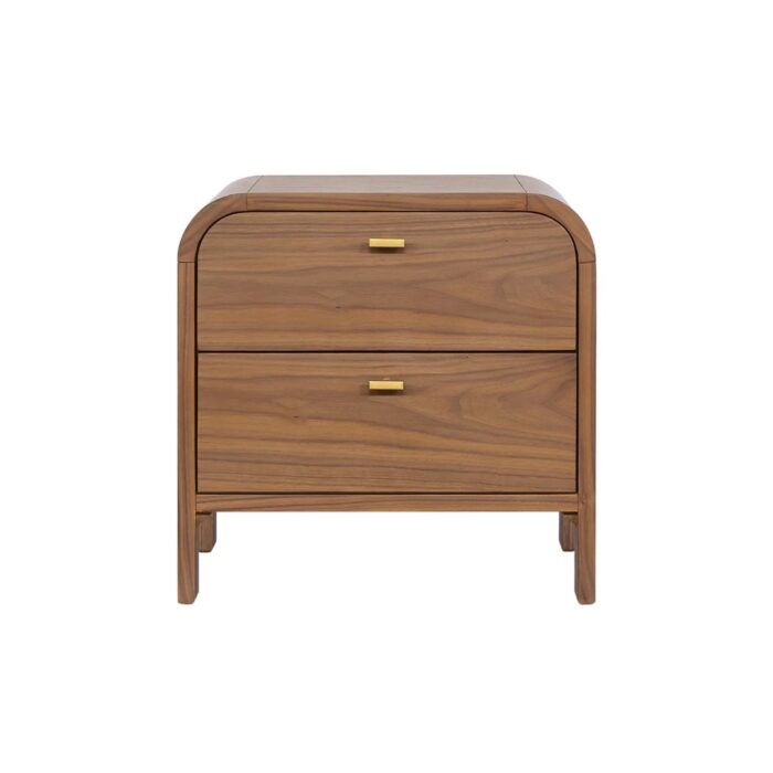 Chisholm Bedside Table – Walnut