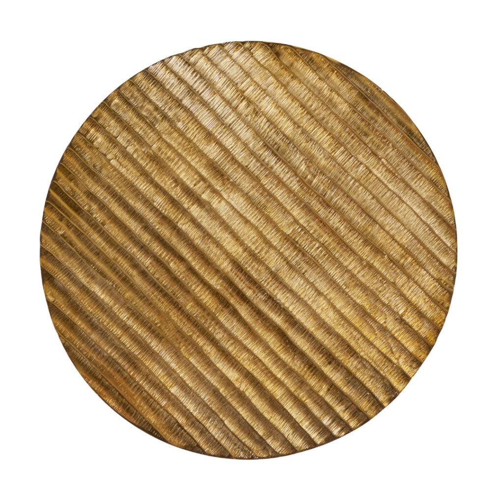Coco Nesting Side Table 2pcs Set Gold