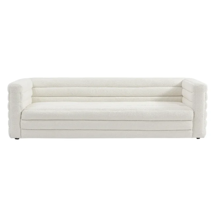 Colorado 3 Seater Sofa – White Boucle