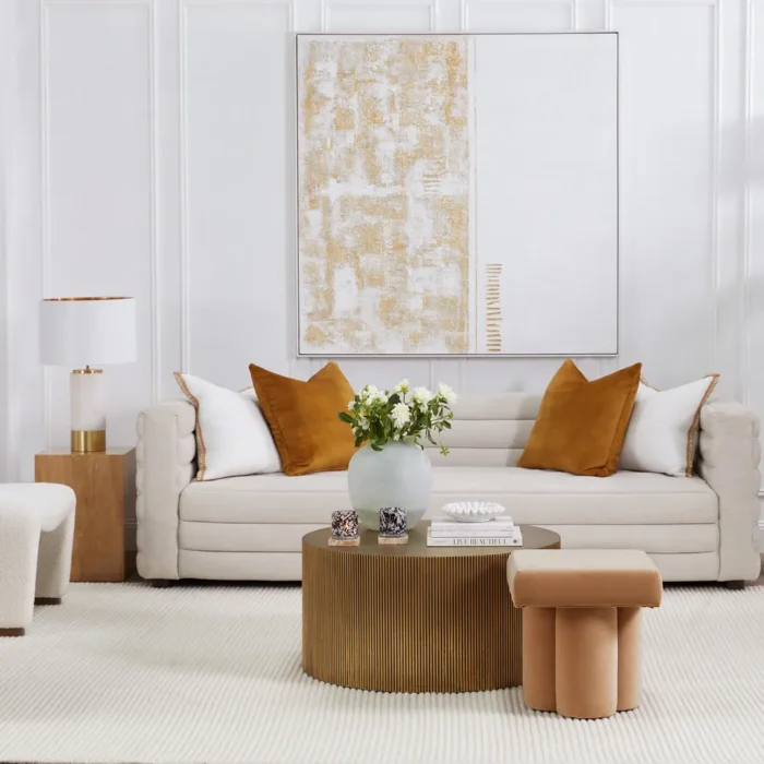 Colorado 3 Seater Sofa White Boucle1