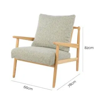 Alexander Armchair, multi-coloured, modern design, vibrant green white, plush comfort, removable cover, sleek silhouette.