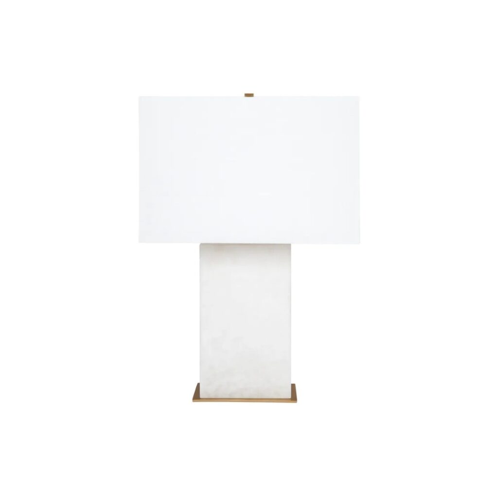 Dominique Alabaster Table Lamp