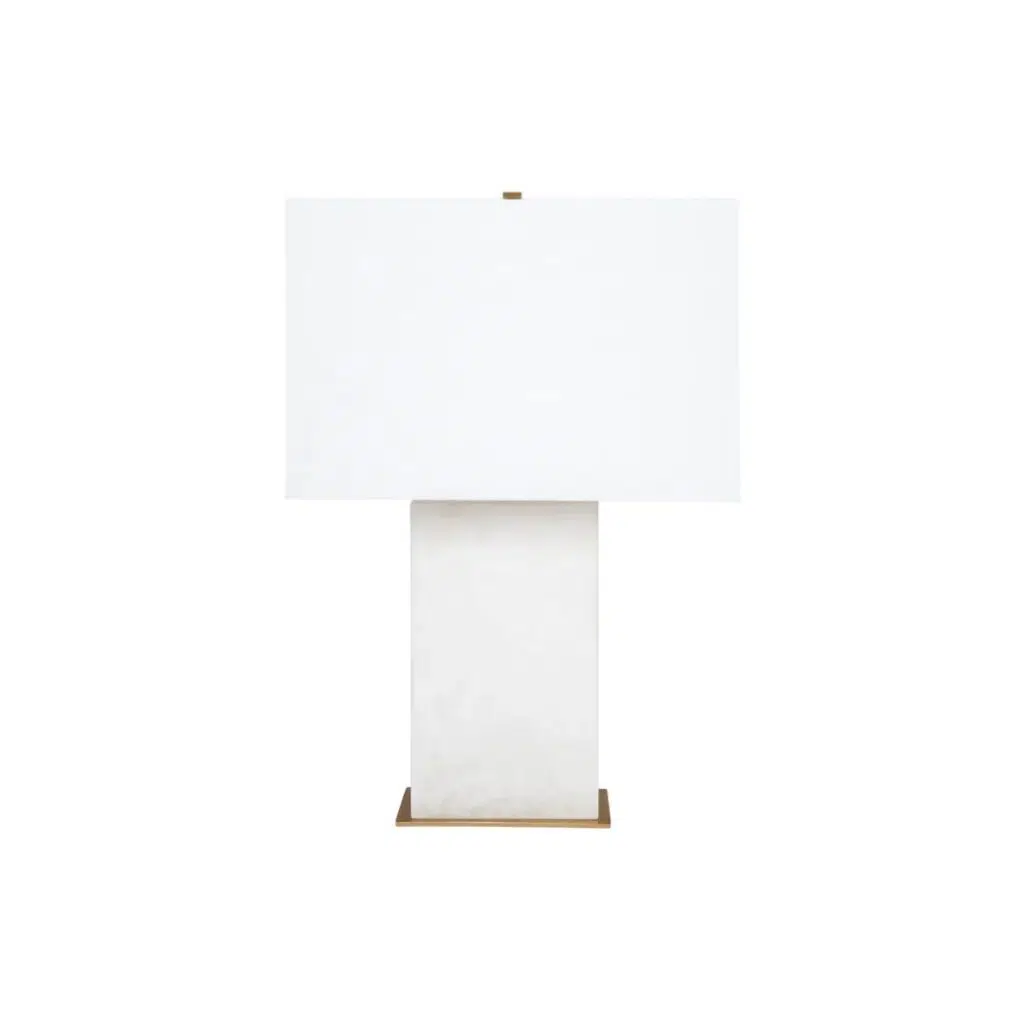 Dominique Alabaster Table Lamp