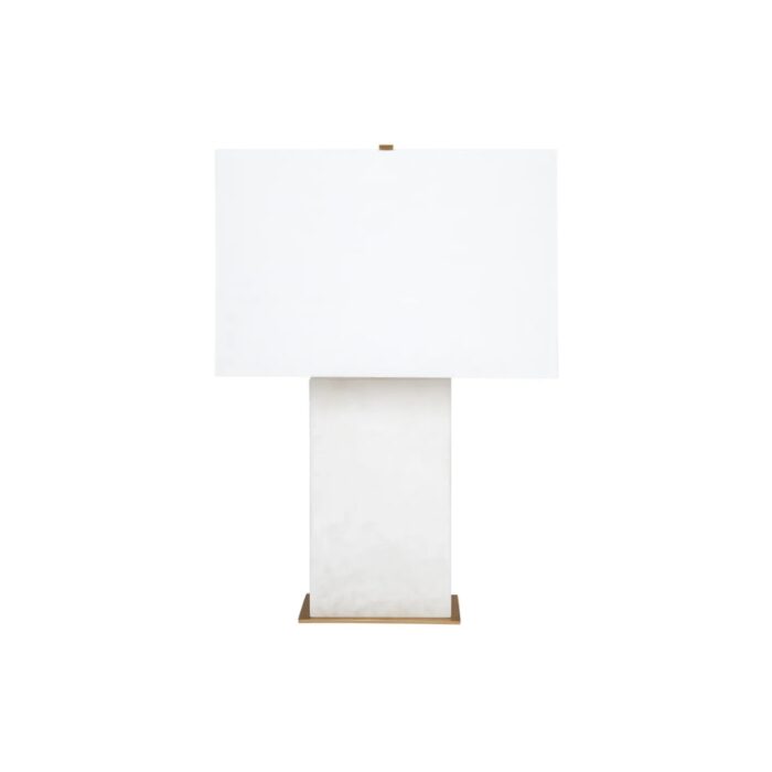 Dominique Alabaster Table Lamp