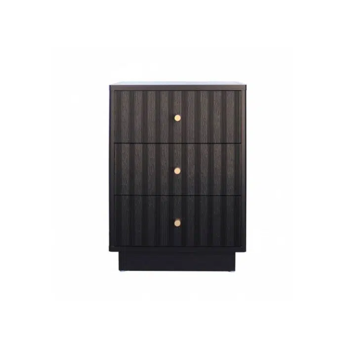 Eden Bedside Table – Black