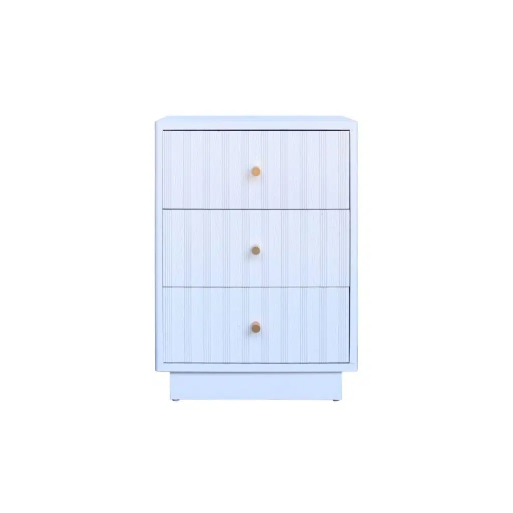Eden Bedside Table   White