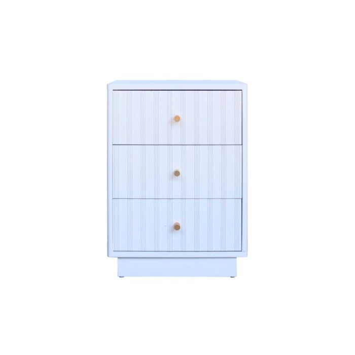 Eden Bedside Table – White