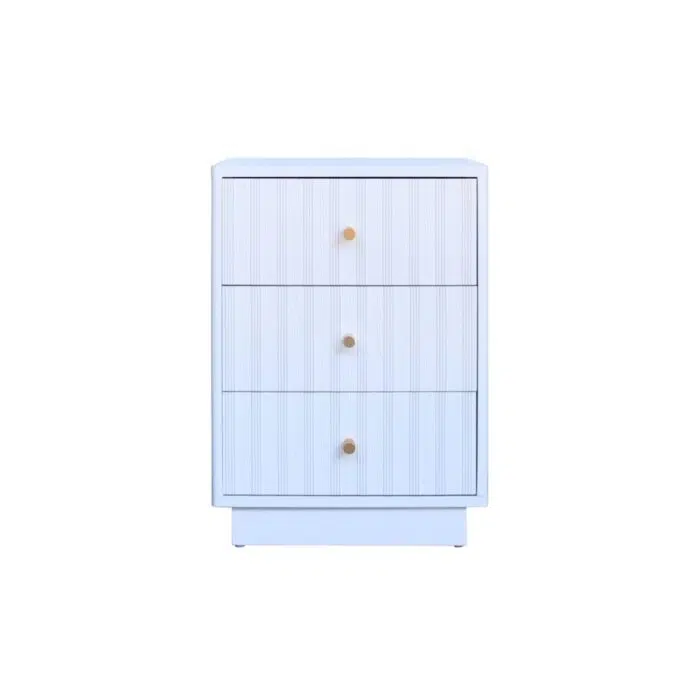 Eden Bedside Table – White
