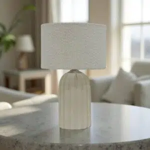Elan Lamp Boucle Shade (4)