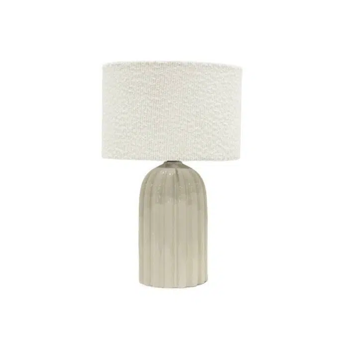 Elan Table Lamp – Natural Boucle Shade