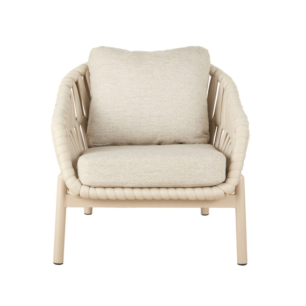 Elwood Outdoor Chair Cream