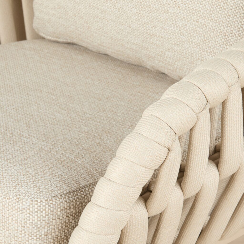Elwood Outdoor Chair Cream