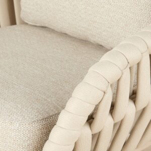 Elwood Outdoor Chair Cream