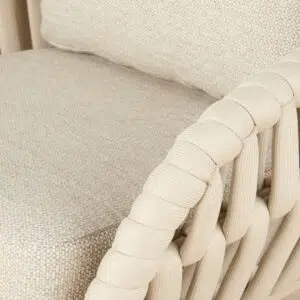 Elwood Outdoor Chair Cream