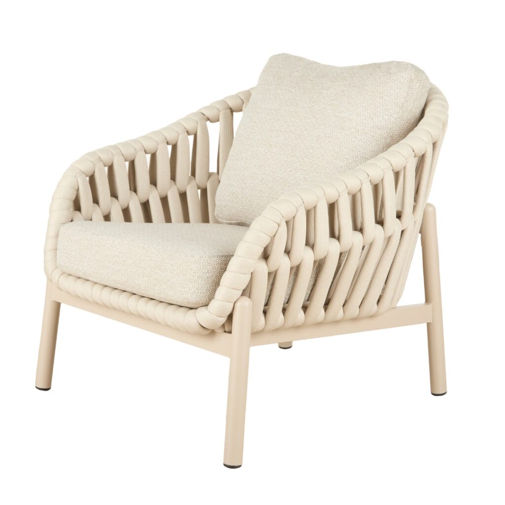 Elwood Outdoor Chair Cream