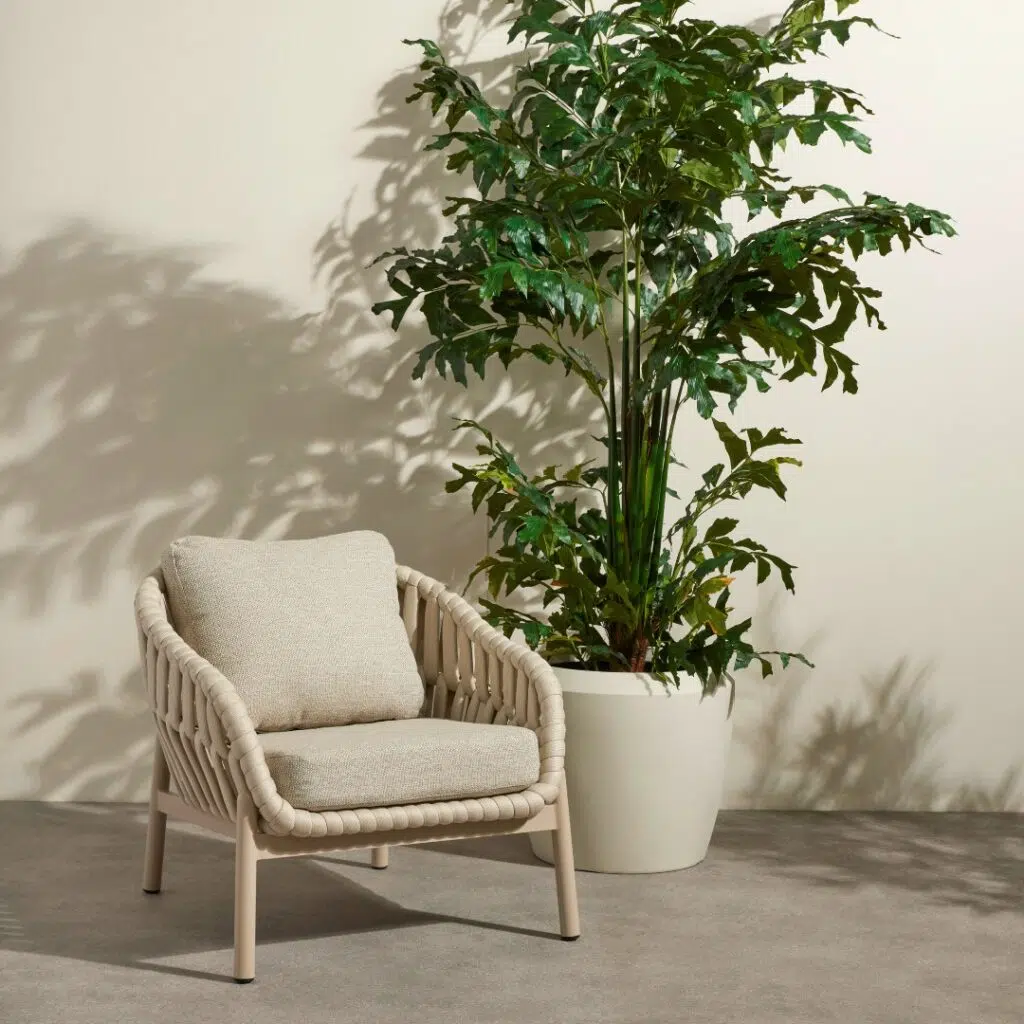 Elwood Outdoor Chair Cream