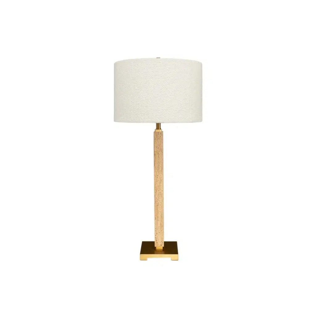 Essex Marble Table Lamp Natural
