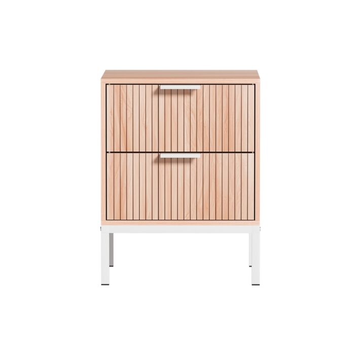 Lark bedside table pine drawers classic modern