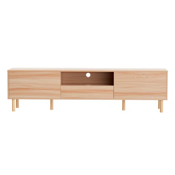Trove Entertainment Unit – 180cm TV Cabinet with Drawers