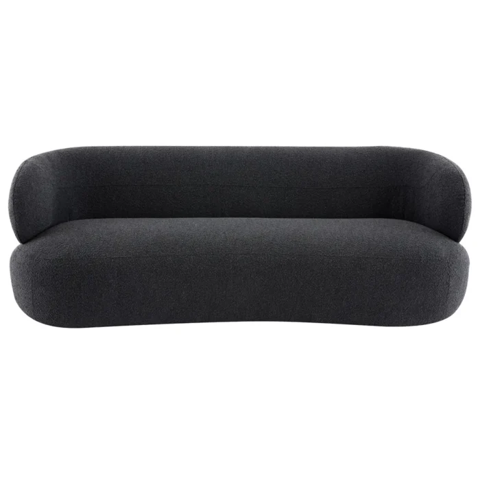 Greenwich 3 Seater Sofa – Black Onyx Boucle