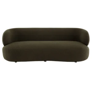 Greenwich 3 Seater Sofa Green Boucle
